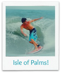 Surfing on the Isle of Palms