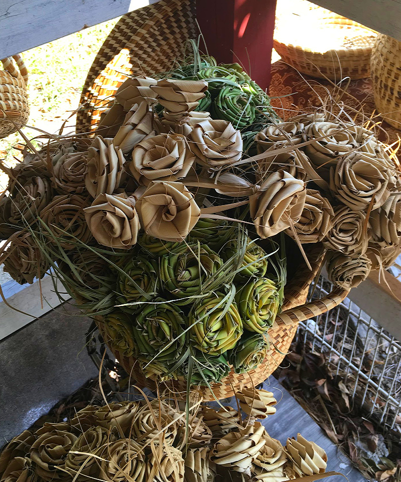 Mazie Brown Sweetgrass Baskets