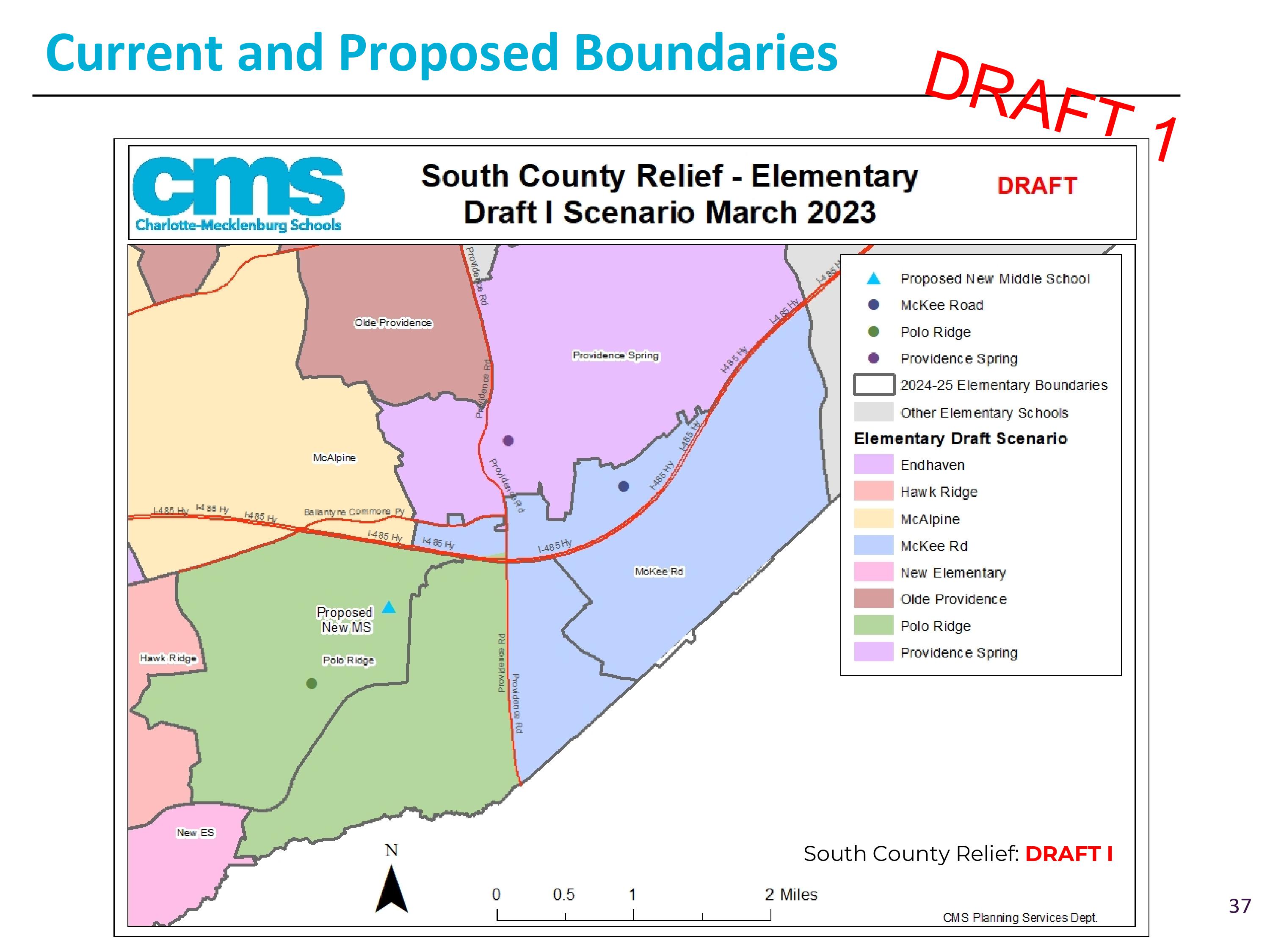 Charlotte Schools CMS Boundary Changes