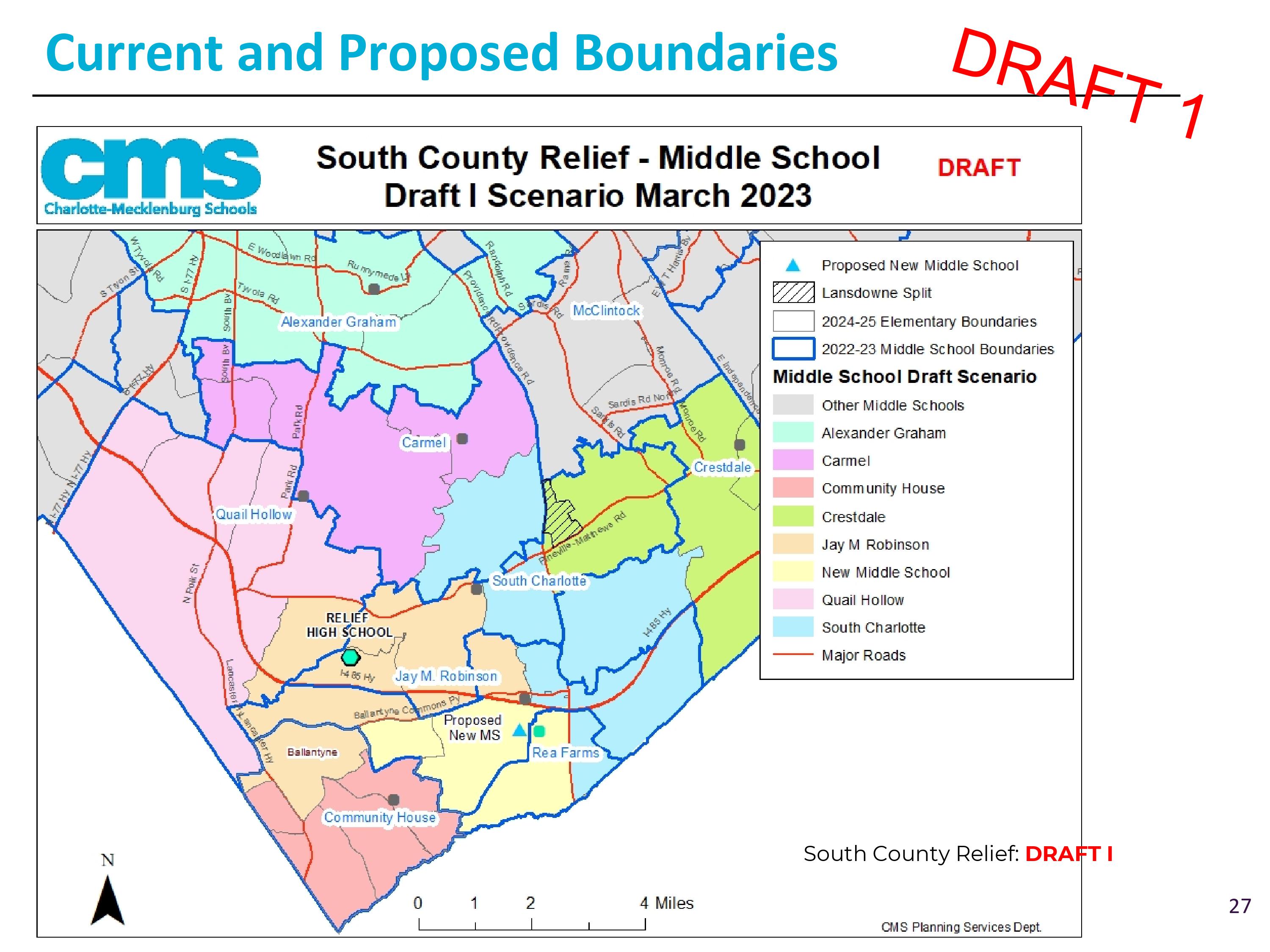 Charlotte Schools CMS Boundary Changes