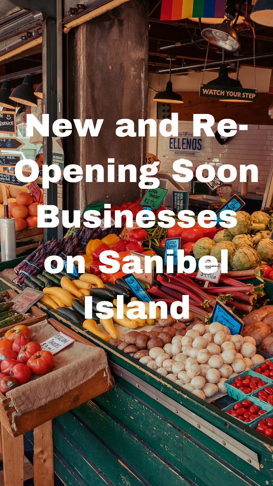New and Re-Opening Soon Businesses on Sanibel Island