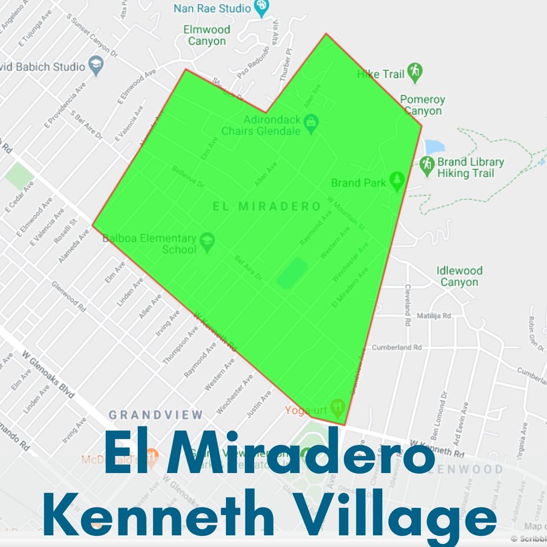 El Miradero Kenneth Vialle Neighborhood Map