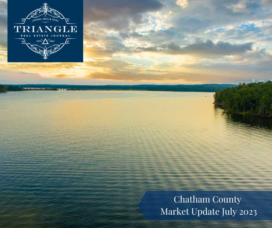 Chatham County NC Housing Market Update July 2023