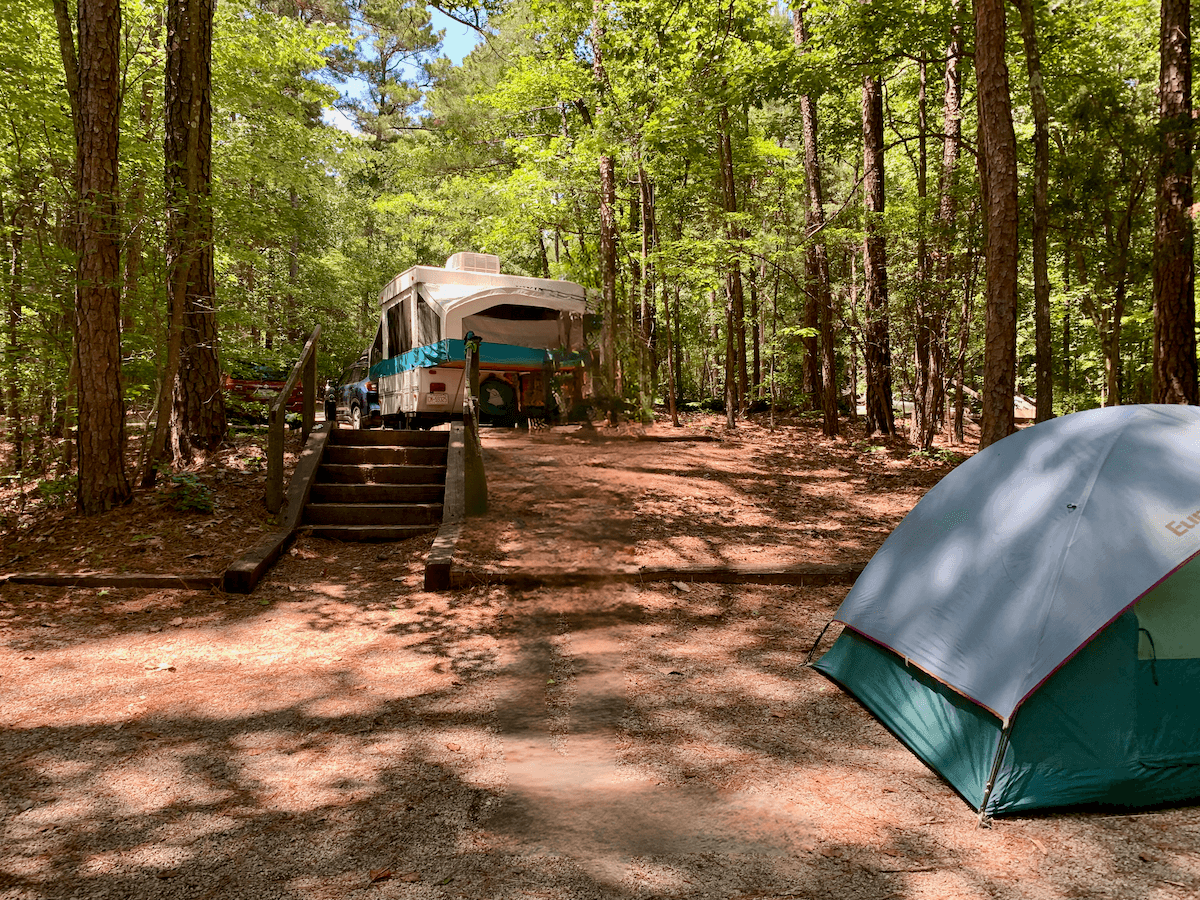 Campsite at Jordan Lake - Ryan Ford - Pittsboro REALTOR