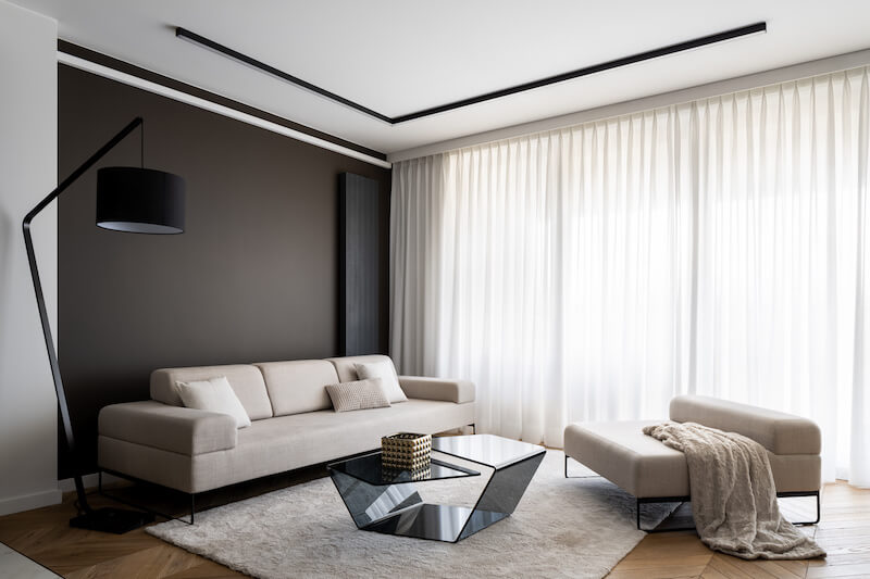 Luxury Condo Living Room