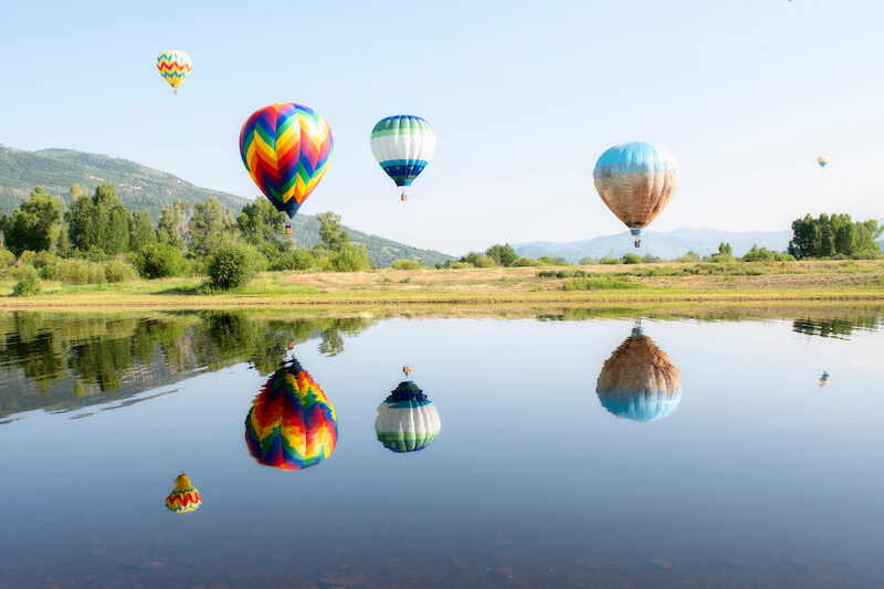 Enjoy Events Like The Steamboat Hot Air Balloon Rodeo