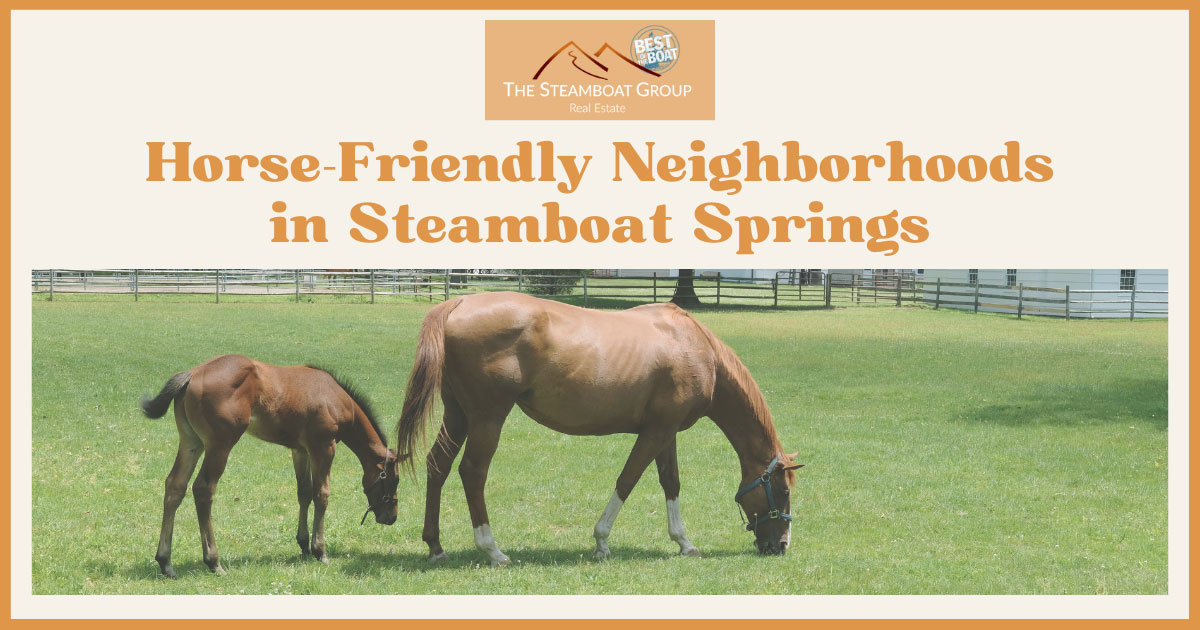Neighborhoods Zoned for Horses in Steamboat Springs