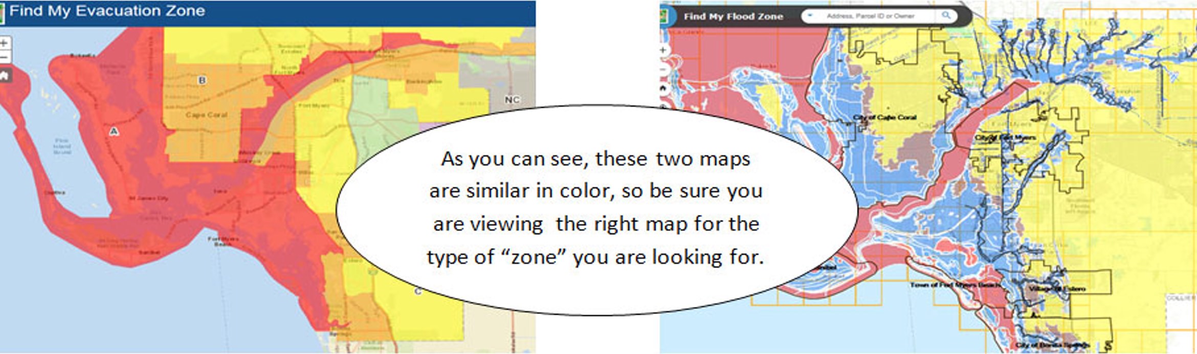 Hillsborough County - Evacuation Zones vs. Flood Zones