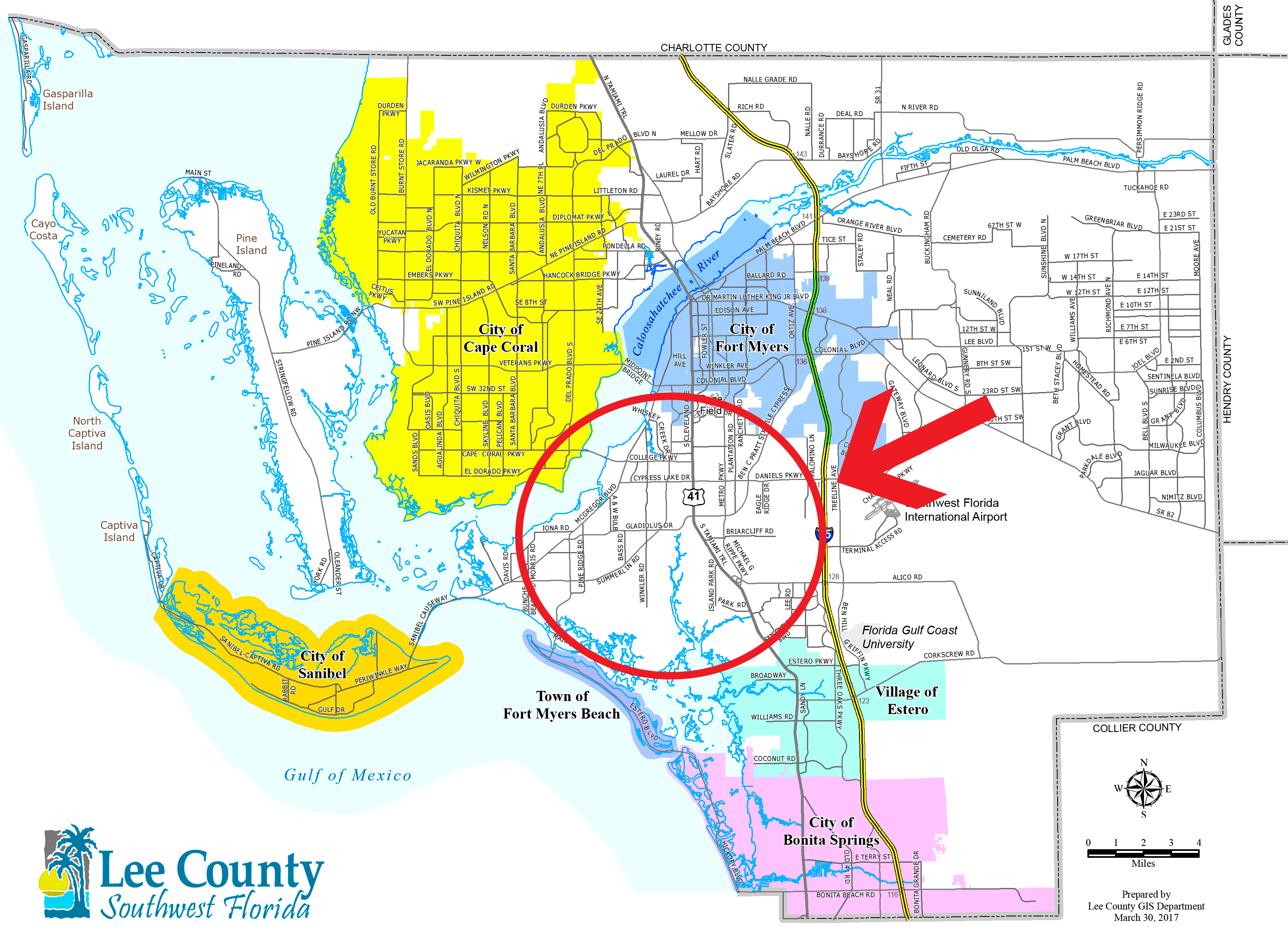 The City of Fort Myers vs. Lee County