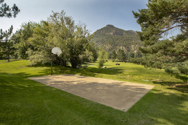 Basketball Court in The Ranch Neighborhood in Animas Valley