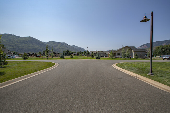 Aspen Glade Neighborhood Street in Durango Colorado