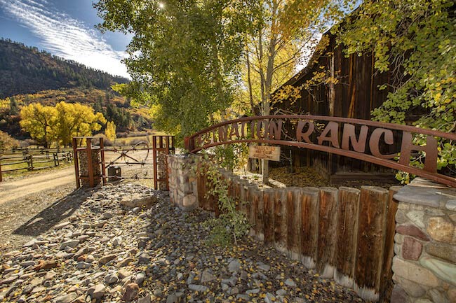 Destination Ranch, Durango, Neighborhood Welcome Sign