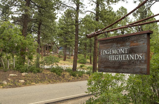 Edgemont Highlands, Durango, Neighborhood Sign