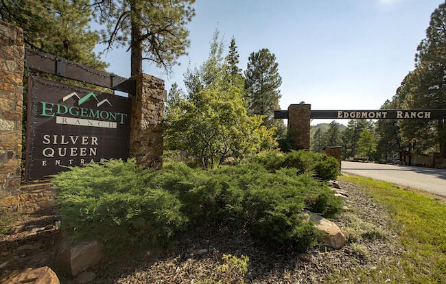 Edgemont Ranch Silver Queen Entrance in Durango Colorado