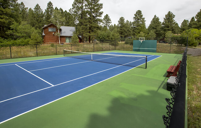 Edgemont Ranch Tennis Courts in Durango Colorado
