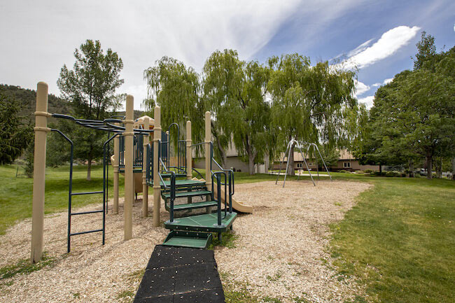 Neighorhood Playground in Hillcrest Estates in Durango Colorado