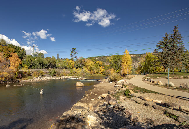 North Main, Durango, Animas River Waterfront