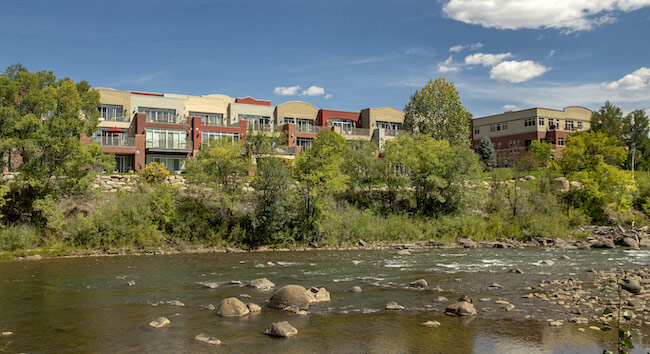Rivergate Lofts Nearby River in Durango Colorado