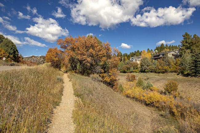 Rockridge, Durango, Rockridge Hiking Trail in Fall