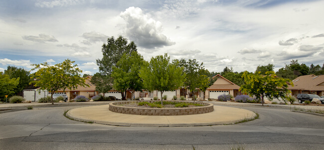 Sky Ridge Roundabout in Durango Colorado