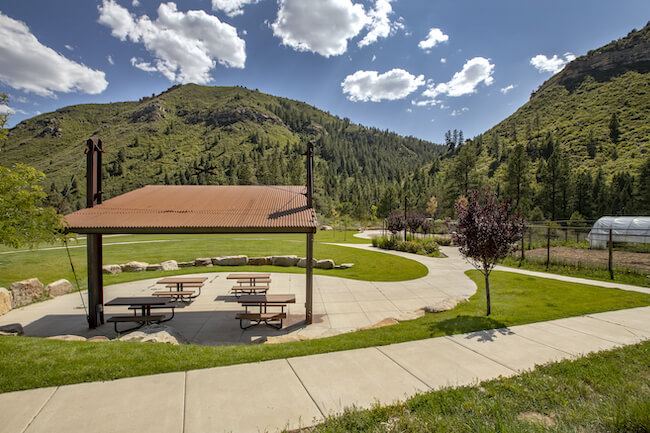 Twin Buttes Picnic Area in Durango Colorado