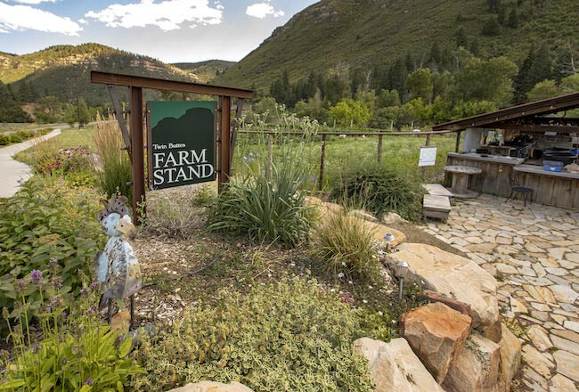 Twin Buttes Community Farm Stand in Durango Colorado