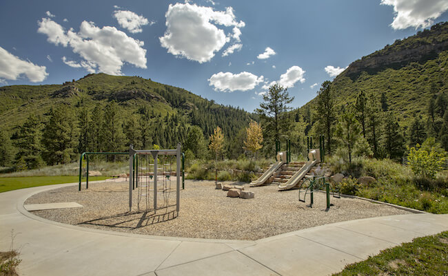 Twin Buttes Playground in Durango Colorado