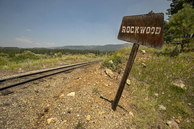 Rockwood Estates Nearby Railroad Tracks in the Resort Area of Durango Colorado