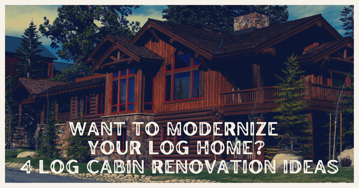 log cabin paint schemes