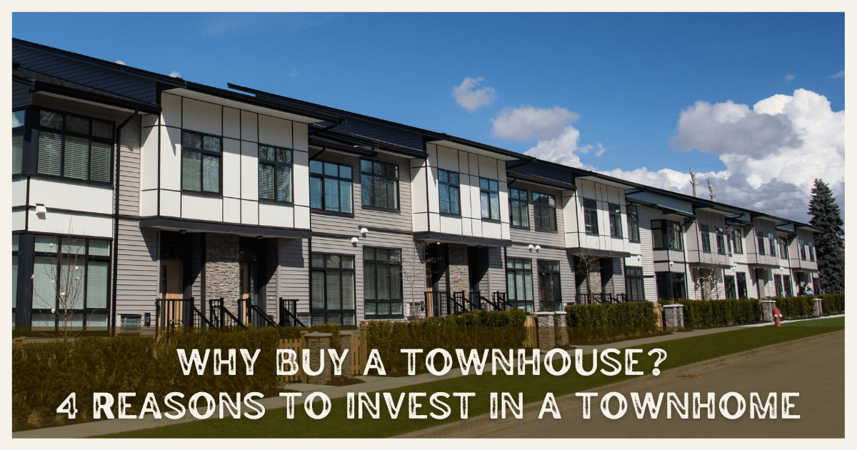 Is it smart to buy sale a townhouse