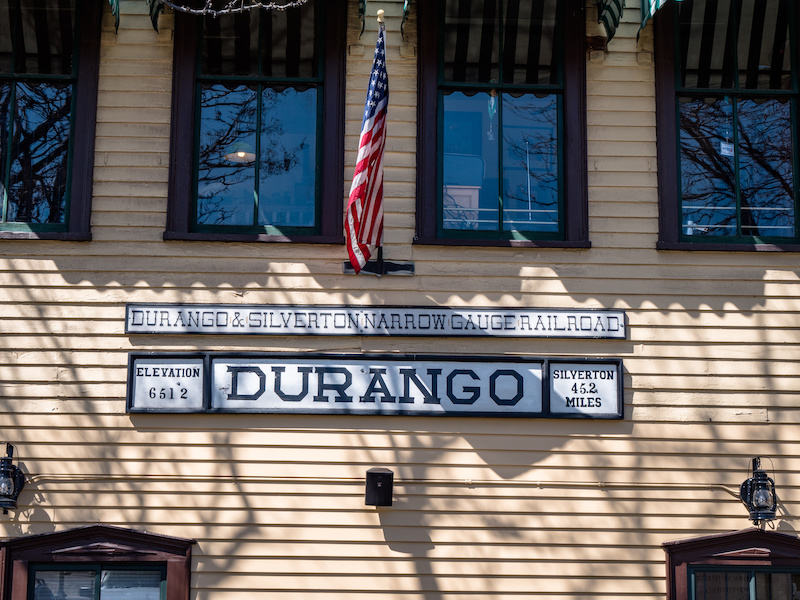 The Durango and Silverton Narrow Gauge Railroad Arrives