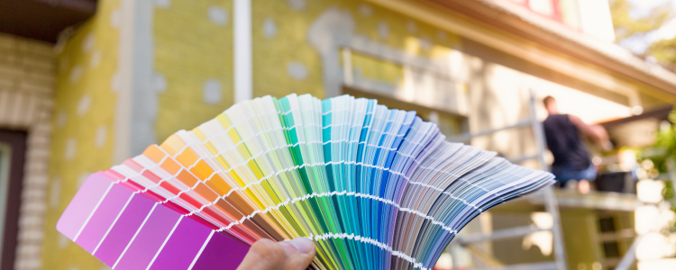 paint swatches for painting home exterior