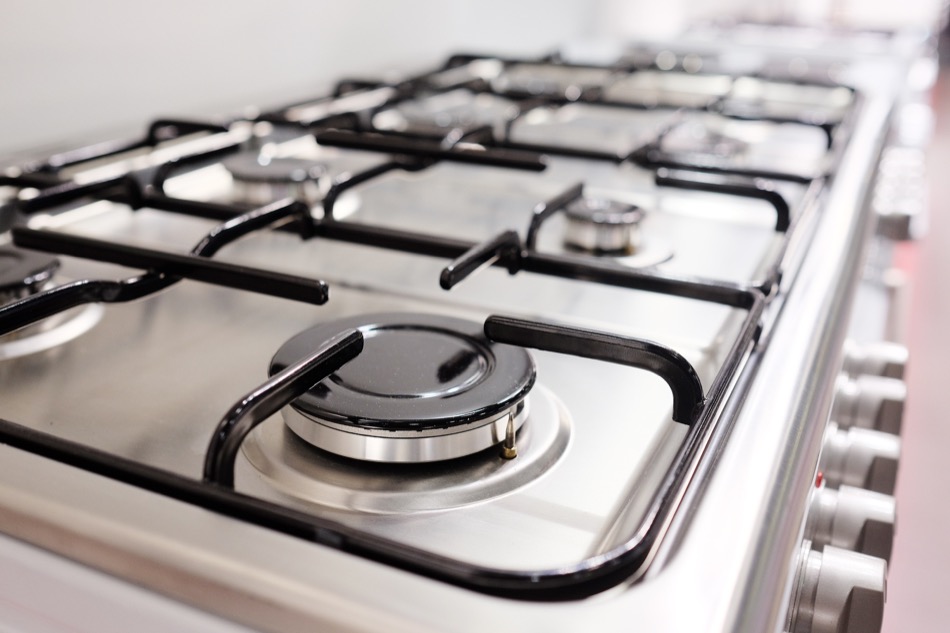 Gas stove deals in electric house