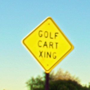 Sun City Anthem Golf Cart Crossing
