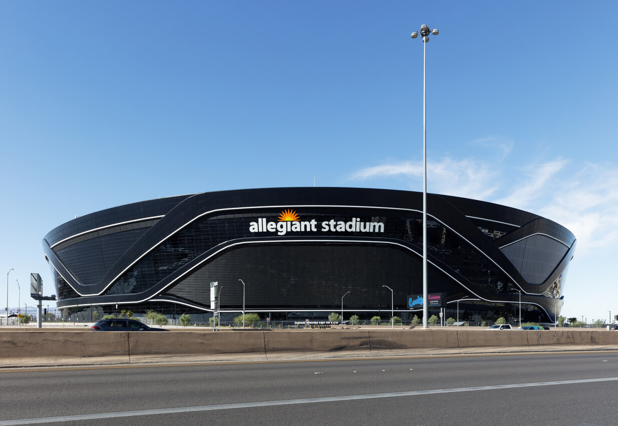 Allegiant Stadium, New Home of the Las Vegas Raiders Designed by Manica  Architecture