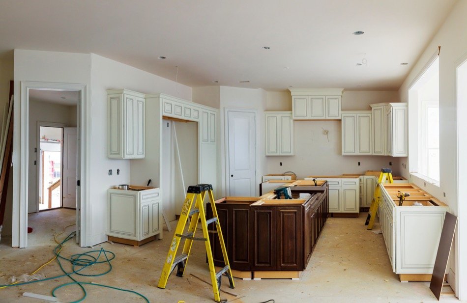 Replacing Or Restaining Kitchen Cabinets 