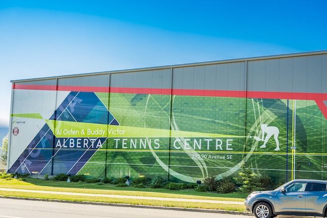 Alberta Tennis Centre in Acadia, South Calgary, Alberta, Canada