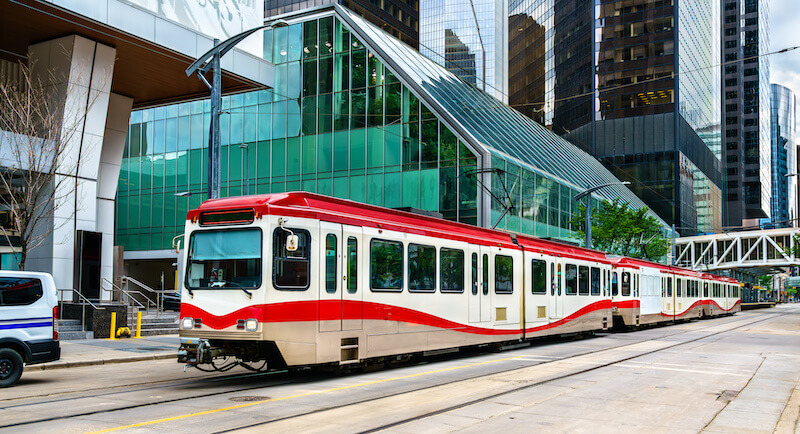 Calgary Transit Serves as the City's Public Transportation