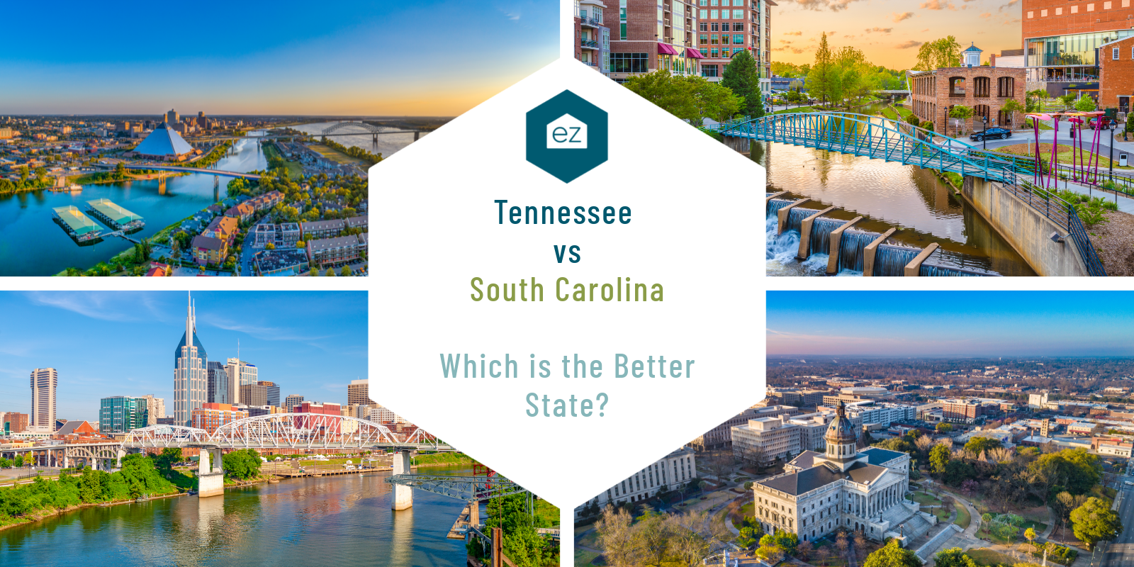 Tennessee vs. South Carolina Which is the Better State to live?