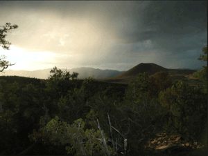 Dammeron Valley Cloudy Night