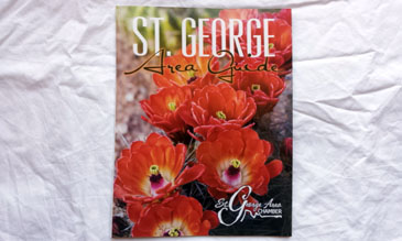 1 Pamphlet- St George Area Guide (St George Area Chamber) 