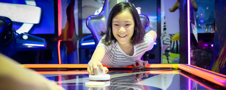 Kids Arcade Room at Clubhouse