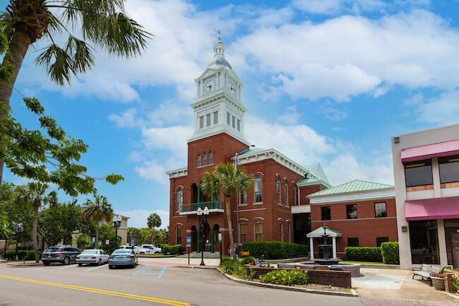 Historic Courthouse in Fernandina Beach, Amelia Island, Florida