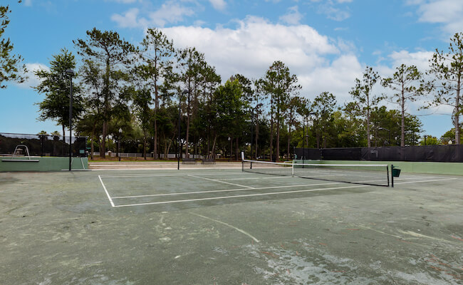 Tennis Court in Fleming Island, Florida