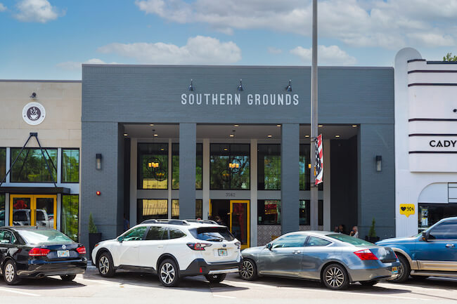 Southern Grounds in Avondale, Jacksonville, Florida