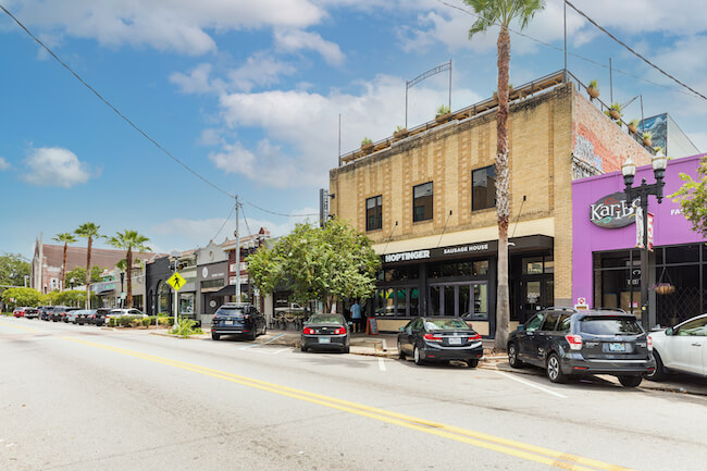 Hoptinger Bier Garden in Riverside, Jacksonville, Florida