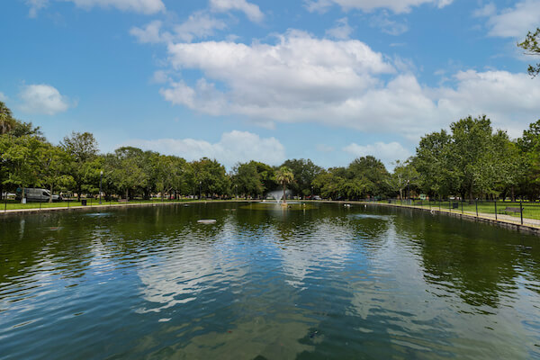 Riverside Park Fountain in Riverside, Jacksonville, Florida