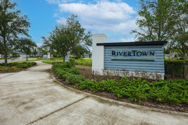 RiverTown, Jacksonville, Welcome Sign