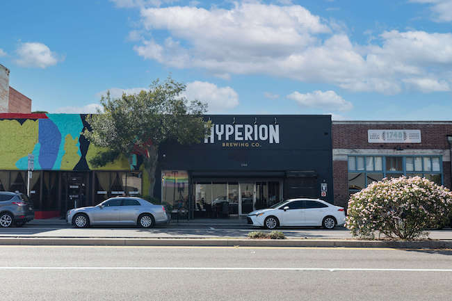 Hyperion Brewing Co. in Springfield, Jacksonville, Florida