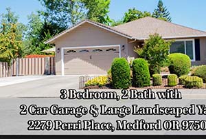 2279 Perri Pl Meford Oregon photo of front of house
